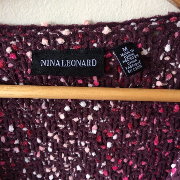 Nina Leonard  Oversized Cardigan - Picture 4 of 5